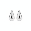 Silver Water Droplet Stud