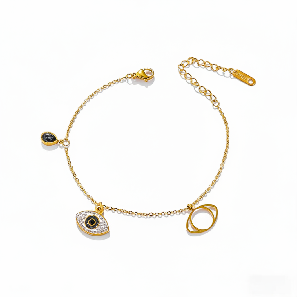 Evil Eye Charm Bracelet