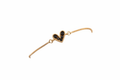Simple Black Heart Bracelet