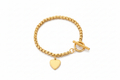 Heart Pendant Bracelet