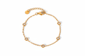 Five Rhinestone Bracelet