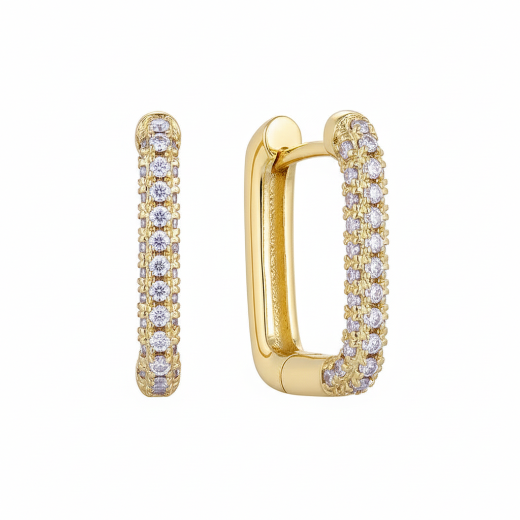 Square Hoop Earrings