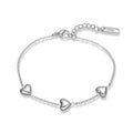 Retro 3 Hearts Bracelet